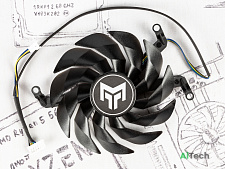 Вентилятор для видеокарты GALAX RTX 3060 3070 3080 3090 Ti METALTOP ⌀88мм | №1