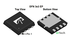 Микросхема AON7408 N-Channel MOSFET 30V 18A DFN3x3EP Bulk