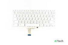 Клавиатура для HP Chromebook 14A-NA белая p/n: