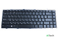 Клавиатура для ноутбука Dell 1450 1457 1458 Черная p/n: V100825JS1, 0MH8M3, MH8M3, AEGM6700110 - фото