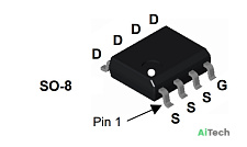 Микросхема FDS6680A N-Channel MOSFET 30V 12.5A