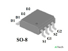 Микросхема AP4957GM P-Channel MOSFET 30V 7.7A SO8