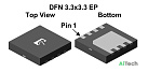 Микросхема AON7405 P-Channel MOSFET 30V 50A DFN3.3X3.3 bulk