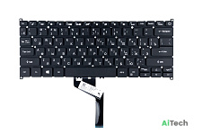 Клавиатура для Acer SF514-52T черная с подсветкой p/n: 102-016m2lha02c