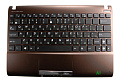Клавиатура для Asus Eee PC X101 X101H X101CH TopCase p/n: V103646LS1RU,  AEEJ8700110 - фото