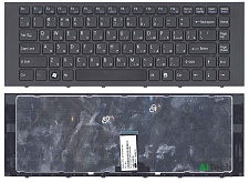 Клавиатура для ноутбука Sony VPC-EG черная p/n: NSK-SF1SW 0R 9Z.N7ASW.00R, 148969711, V081630A
