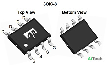 Микросхема AO4478 N-Channel MOSFET 30V 9A SO-8