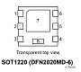 Микросхема PMPB20EN N-Channel MOSFET 30V 10.4A DFN2020MD-6 - фото