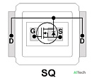 Микросхема IRF6721SPBF N-Channel MOSFET 30V 14A