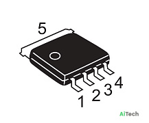 Микросхема RJK0305DPB N-Channel MOSFET 30V 30A LFPAK