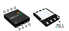 Микросхема SM4309PSKP P-Channel MOSFET 30V 100A DFN5X6-8