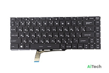 Клавиатура для MSI Bravo 15 A4DCR с подсветкой p/n: NSK-FFABN 9Z.NEVBN.A01