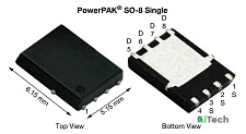 Микросхема SIRA10DP-T1-GE3 N-Channel MOSFET 30V 60A SO-8 Bulk