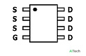 Микросхема AO4712 N-Channel MOSFET 30V 13A SO-8 - фото