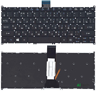 Клавиатура для Acer V5-122 E11 V13 V5-331 E3-111 V3-371 с подсветкой вертикальный Enter p/n: 