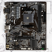 Материнская плата Gigabyte A520M S2H / A520 / 2xDDR4 / HDMI, DVI, VGA / AM4 / mATX 
