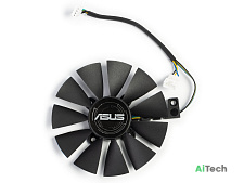 Вентилятор для видеокарты Asus Dual / 4Pin мама + 4Pin папа / ⌀ 86мм / S 28мм / T129215BU\T129215SU 