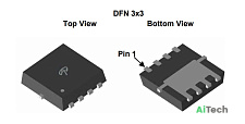 Микросхема AON7402 N-Channel MOSFET 30V 39A DFN3x3EP