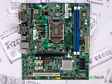 Материнская плата Acer H61H2-AM3 / H61 / 2xDDR3 / DVI, VGA / 1155 / mATX / б\у
