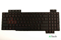 Клавиатура для Asus FX705GD FX705DU Black p/n: V170762ES1, 0KN1-5J1RU21, 0KNR0-661CRU00 - фото