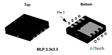 Микросхема FDMC6679AZ P-Channel MOSFET 30V 20A POWER33
