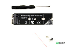 Переходник M.2 SSD NVME Apple MacBook Air 2013-2017