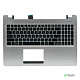 Клавиатура для Asus K56 TopCase серебро p/n: 90R-NUH1K1L80Y - фото