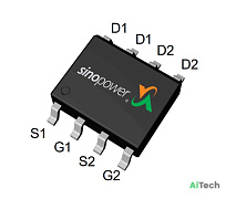 Микросхема APM4927KC-TRG P-Channel MOSFET 30V 9A SOP-8