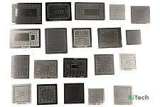 Набор трафаретов для реболлинга CPU HUB 31 шт. 