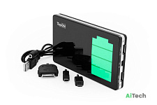 Внешний аккумулятор TopON TOP-DUOS 10000mAh (37Wh), 2 USB