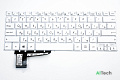 Клавиатура для Asus X200 X201 S200 Белая p/n: 0KNB0-1122US00, EX2, 9Z.N8KSQ.601, AEEX2U01010 - фото