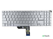 Клавиатура для Asus M3500QA K3502ZA silver p/n: 9Z.NJXBQ.00R 0KNB0-562QRU00 NSK-UA30BQ0R