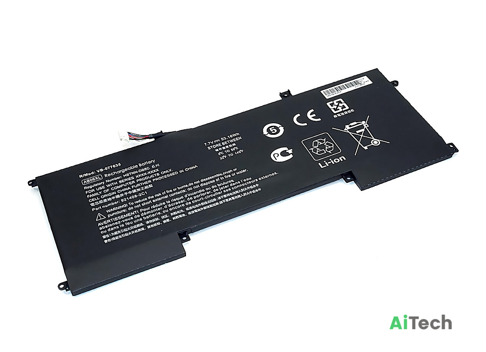 Аккумулятор для ноутбука HP Envy 13-AD023TU 7.7V 3600mAh p/n: AB06XL