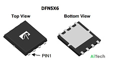 Микросхема AON6426 N-Channel MOSFET 30V 65A DFN5x6 bulk