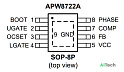 Микросхема APW8722AKAI-TRG - фото