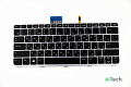 Клавиатура для HP Folio 1020 1030 G1 p/n: 752962-211, 752962-B71,  6037B0102101, 6037B0102201 - фото