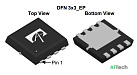 Микросхема AON7403 P-Channel MOSFET 30V 29A DFN3x3EP bulk