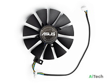 Вентилятор для видеокарты Asus Expedition / 4Pin папа + 4Pin папа / ⌀ 86мм / S 28мм / T129215BU\T129