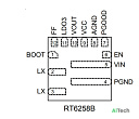 Микросхема RT6258BGQUF LE= bulk