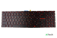 Клавиатура для MSI GF65 GF75 с подсветкой Red p/n: NSK-FB1LN