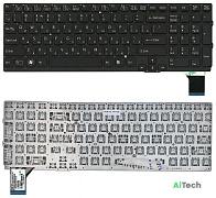 Клавиатура для ноутбука Sony VPC-SE черная p/n: 148986151, 9Z.N6CBF.20R, NSK-SE2BF