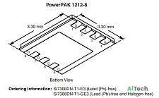 Микросхема SI7308DN N-Channel MOSFET 60V 6A POWERPAK-1212-8