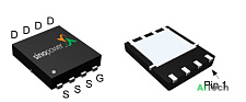 Микросхема SM4365NAKP N-Channel MOSFET 30V 45A DFN5X6-8