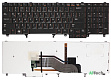 Клавиатура для ноутбука Dell E6520 E5520 с подсветкой без Trackpoint p/n: NSK-DWAUF NSK-DW0UC - фото