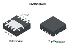 Микросхема DMG7430LFG N-Channel MOSFET 30V 10.5A POWERDI3333