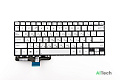 Клавиатура для Asus UX301L Серебро без подсветки p/n: 0KN0-QD1RU13, 0KNB0-362ARU00, NSK-UQ80R - фото