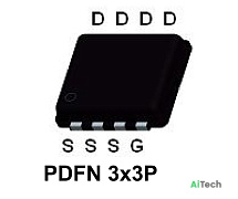 Микросхема PE551BA P-Channel MOSFET 30V 22A