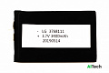 Аккумулятор универсальный LG 3768111 3.7V 3400mAh Li-Pol 3,7*68*111 mm V2 - фото