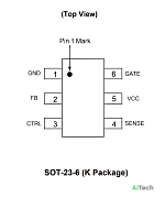 Микросхема AP3105KTR-G1 [SOT-23]