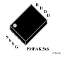 Микросхема AP0803GMT-HF N-Channel MOSFET 30V 50A PMPAK5X6 - фото